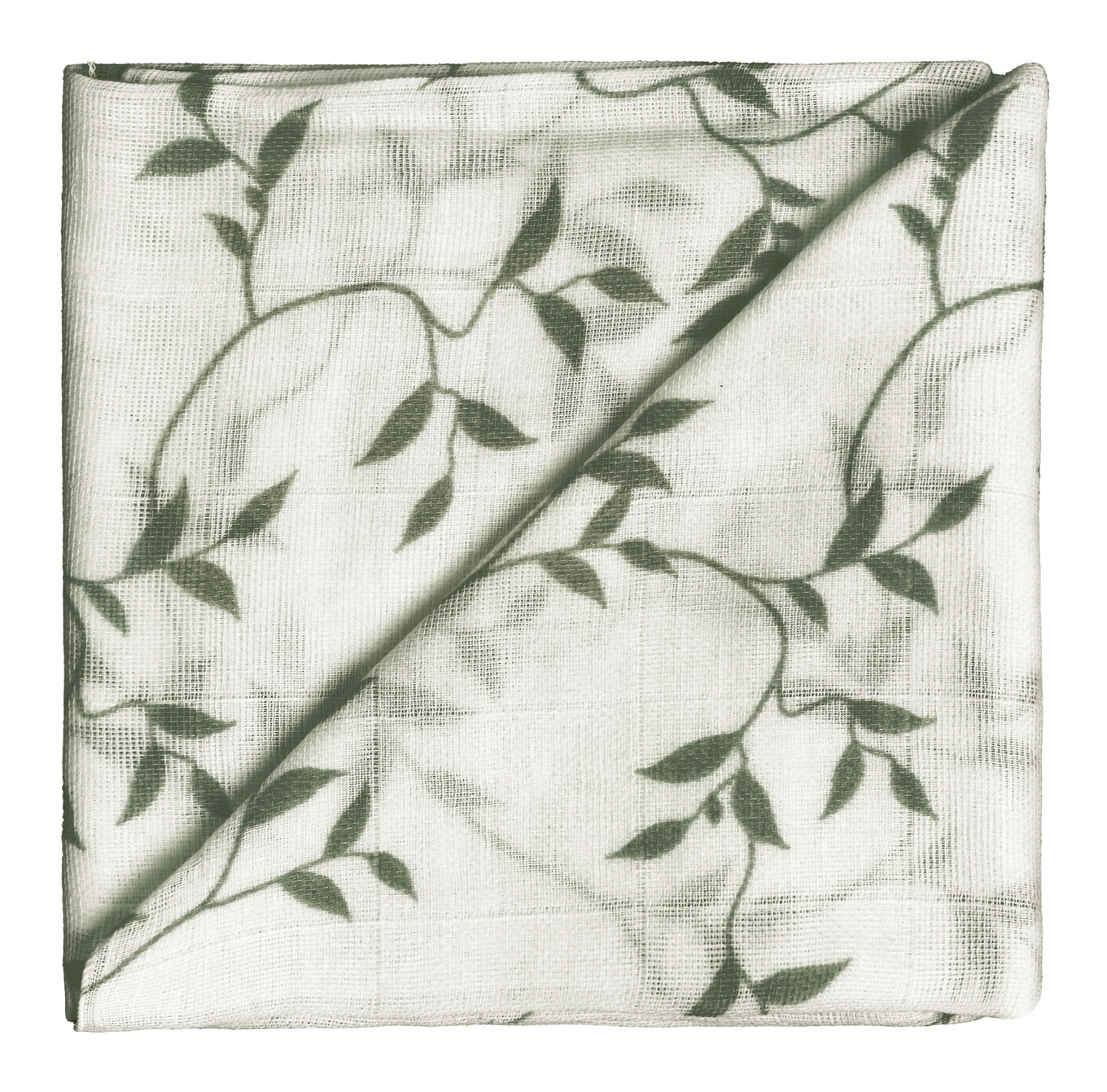 Gaze Spucktuch Moss Leaves