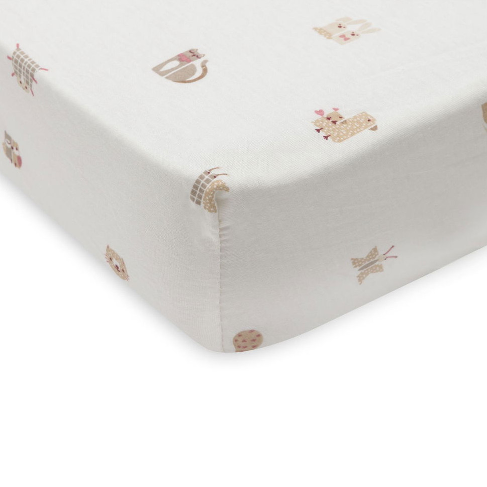 Fixleintuch Jersey Animal Friends 60 x 120 cm 4