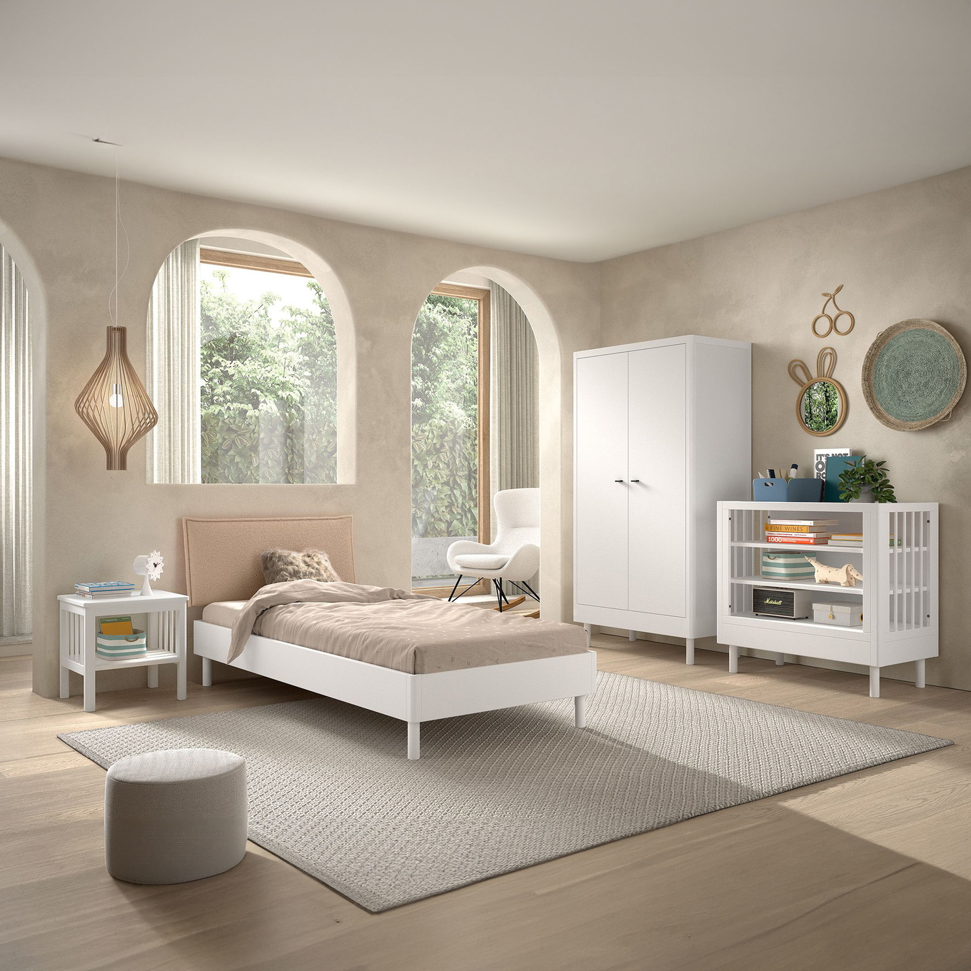 Kinderzimmer Forrest 4-teilig Set B #2