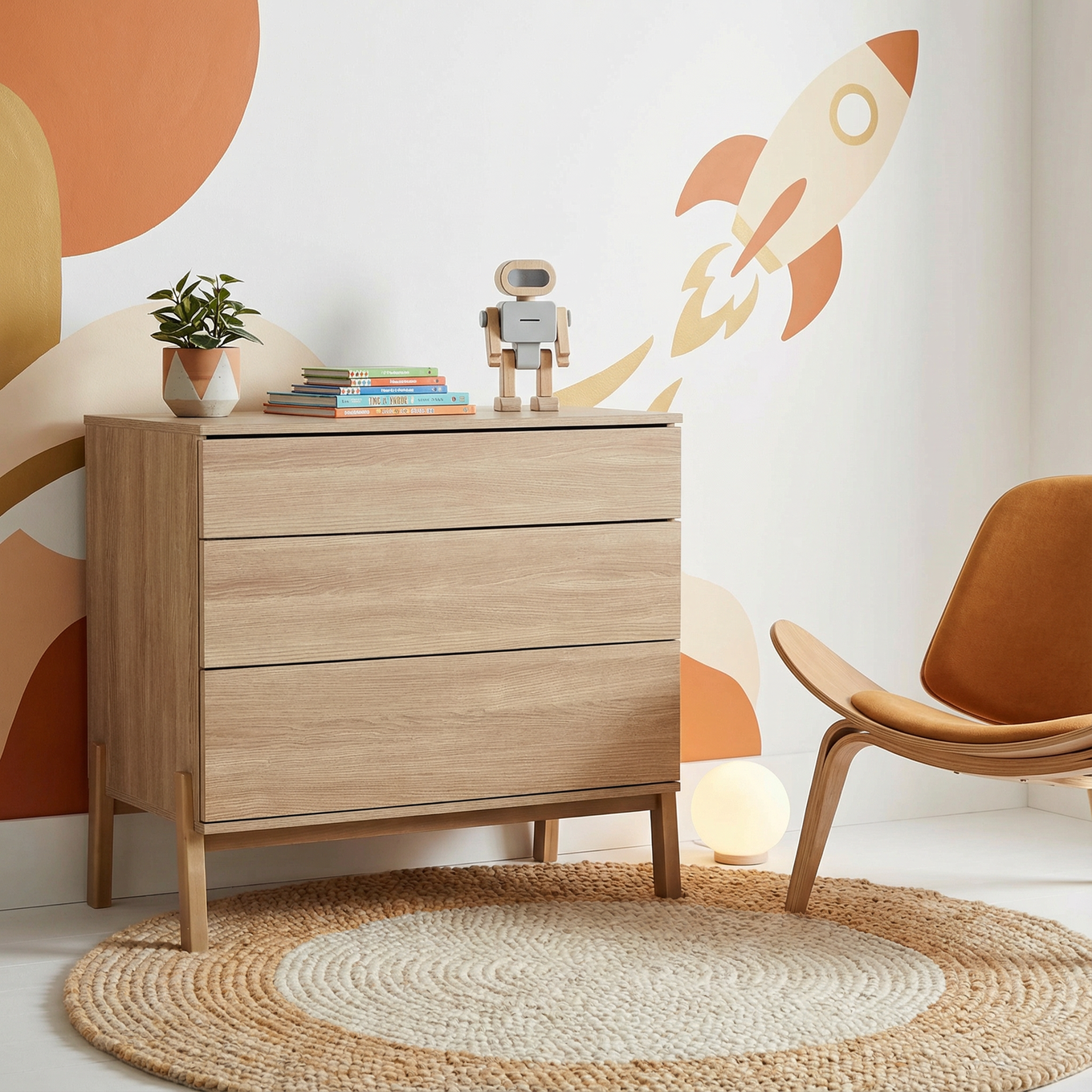 Kommode Ashi Honey Ash 3