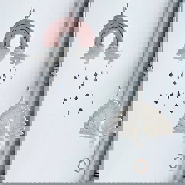 Babymobile Regenbogen Blossom Pink #2