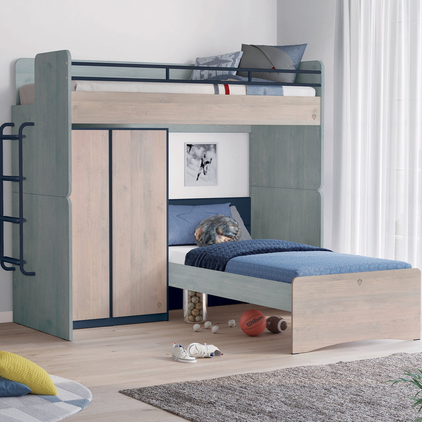 Erhöhung für Studio Trio Etagenbett 4