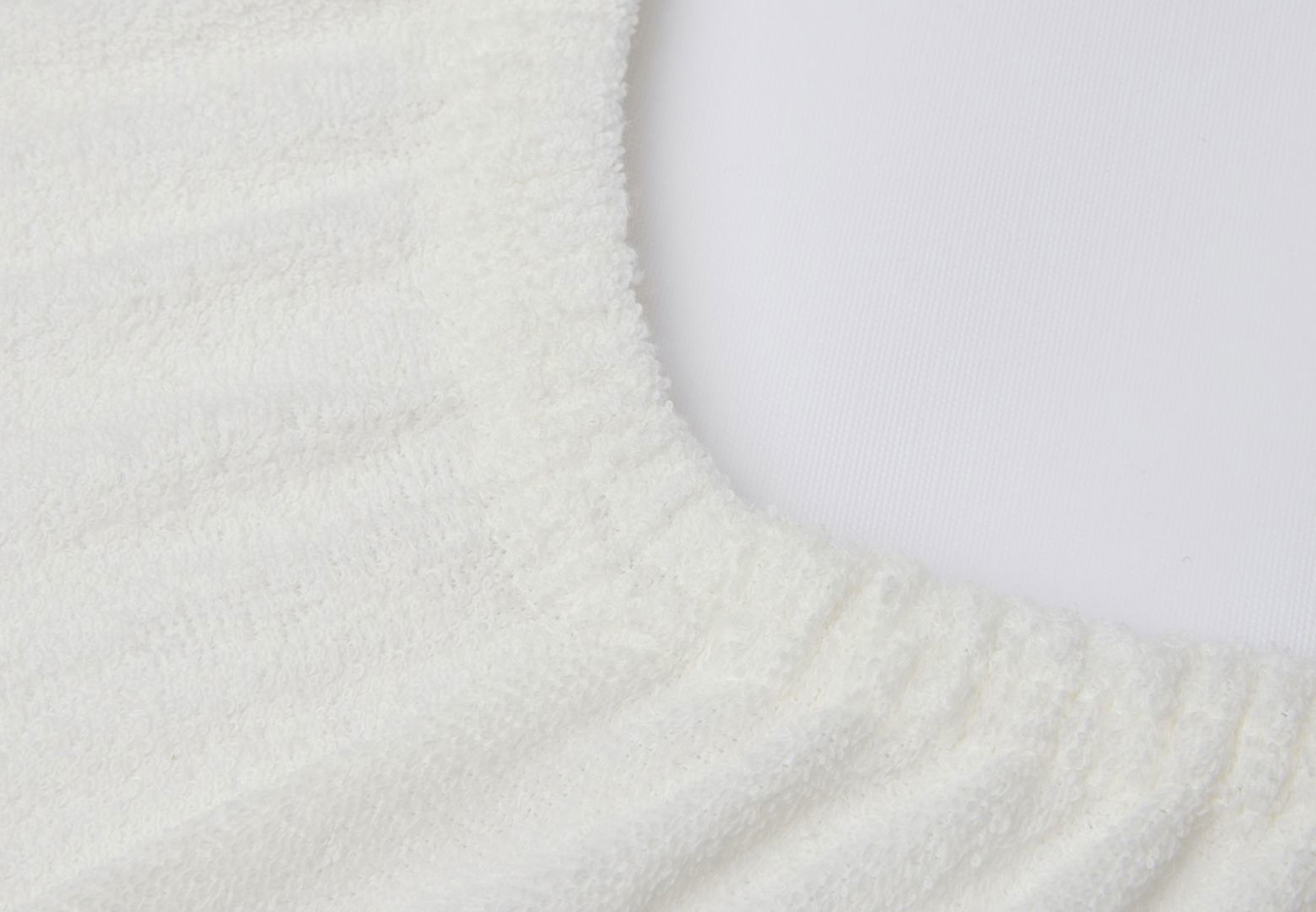 Wickelkissenbezug Frottee Ivory Nougat 2er Pack 3