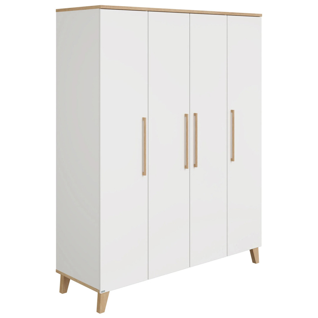 Kleiderschrank Oscar 4-türig