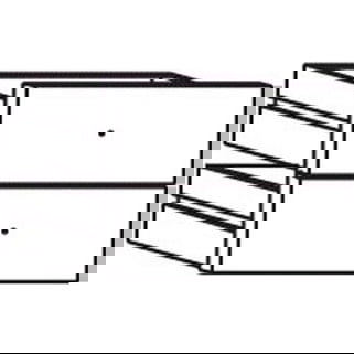 Schubladenset Lifetime für Art. 155 Weiss lasiert 3