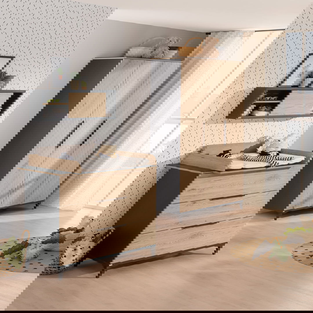 Wandregal Tomke mit Schiebetür #2