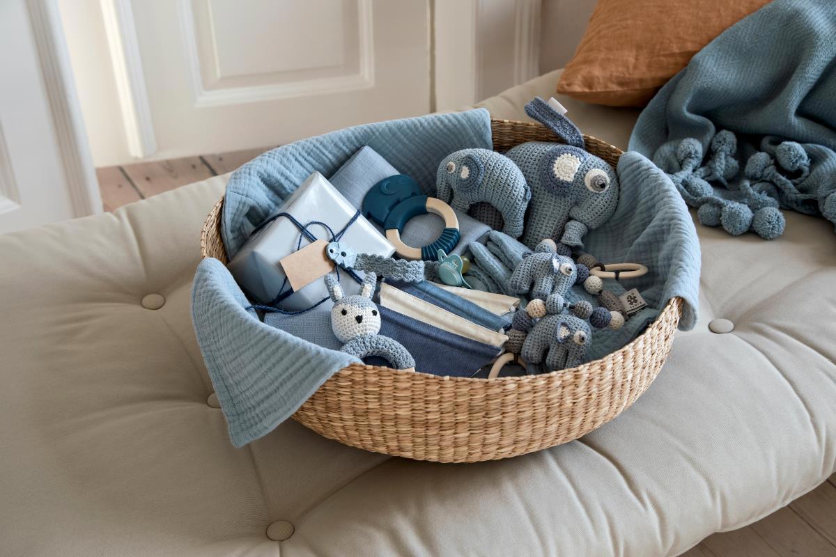 Häkel-Rassel Fanto Puderblau #2