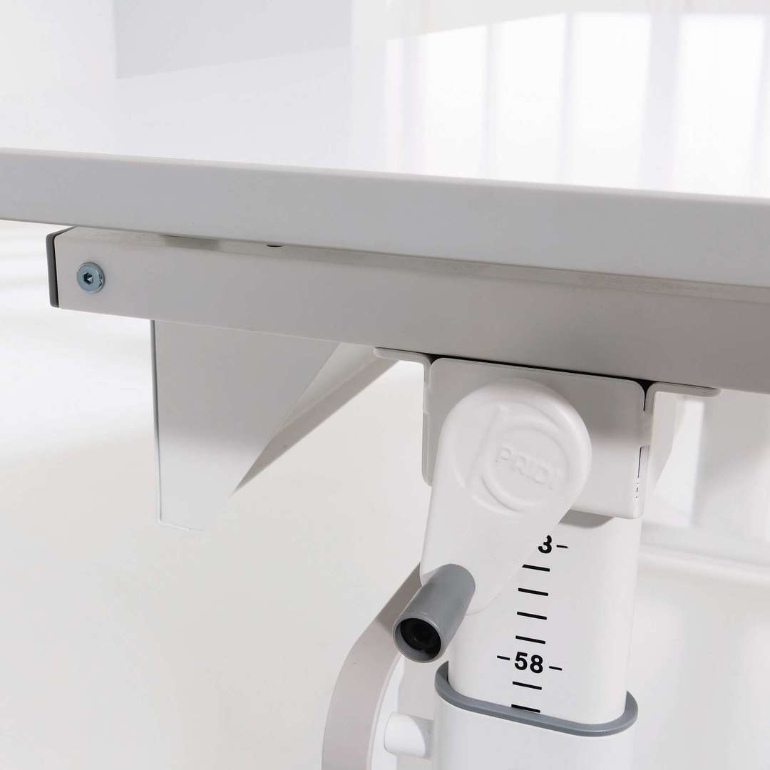 Schreibtisch Diego 130 GT Silber Braun 5