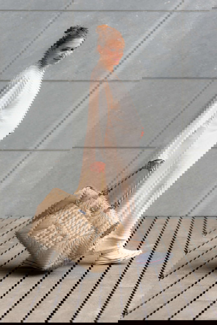 Mommy Bag Gesteppt Beige 4