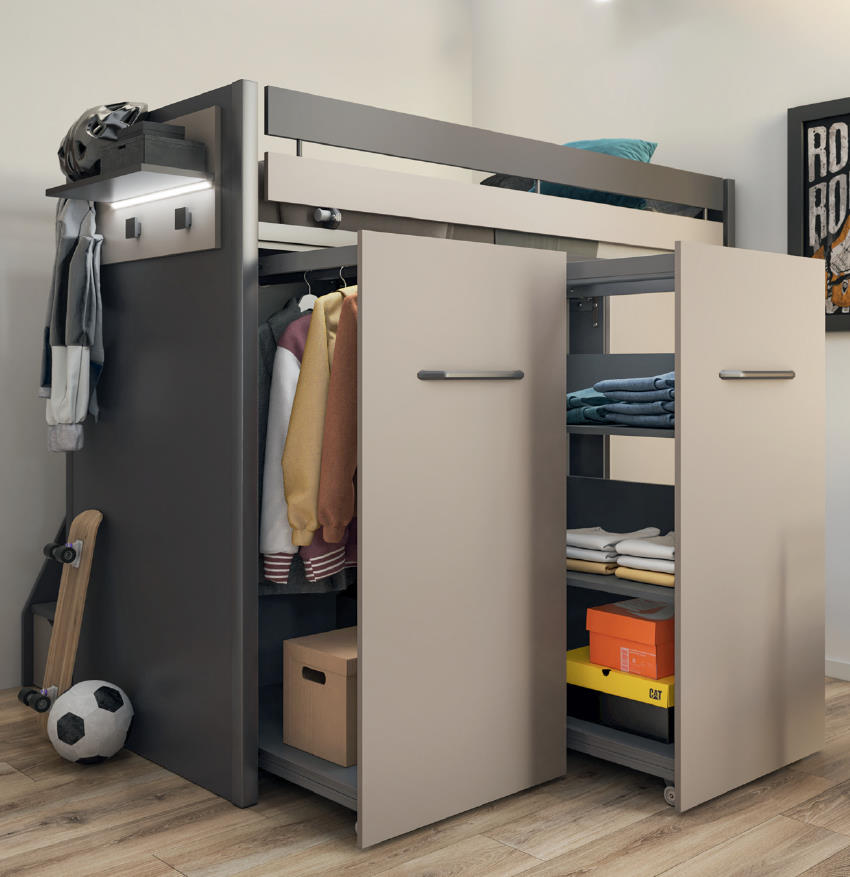 Kinderzimmer Bloom Rock Set 4