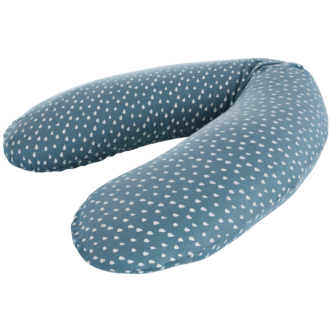 Elastische Stillkissen Tropfen Blau