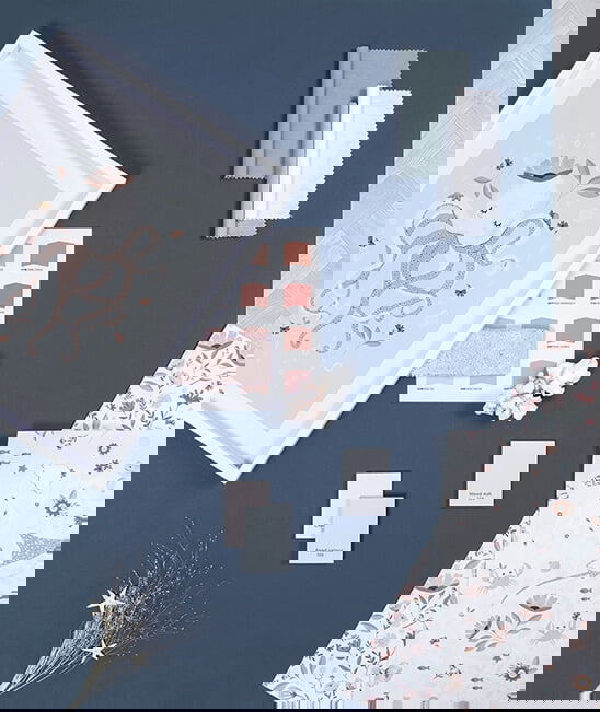 Poster Lady Octopus mit Rahmen #2