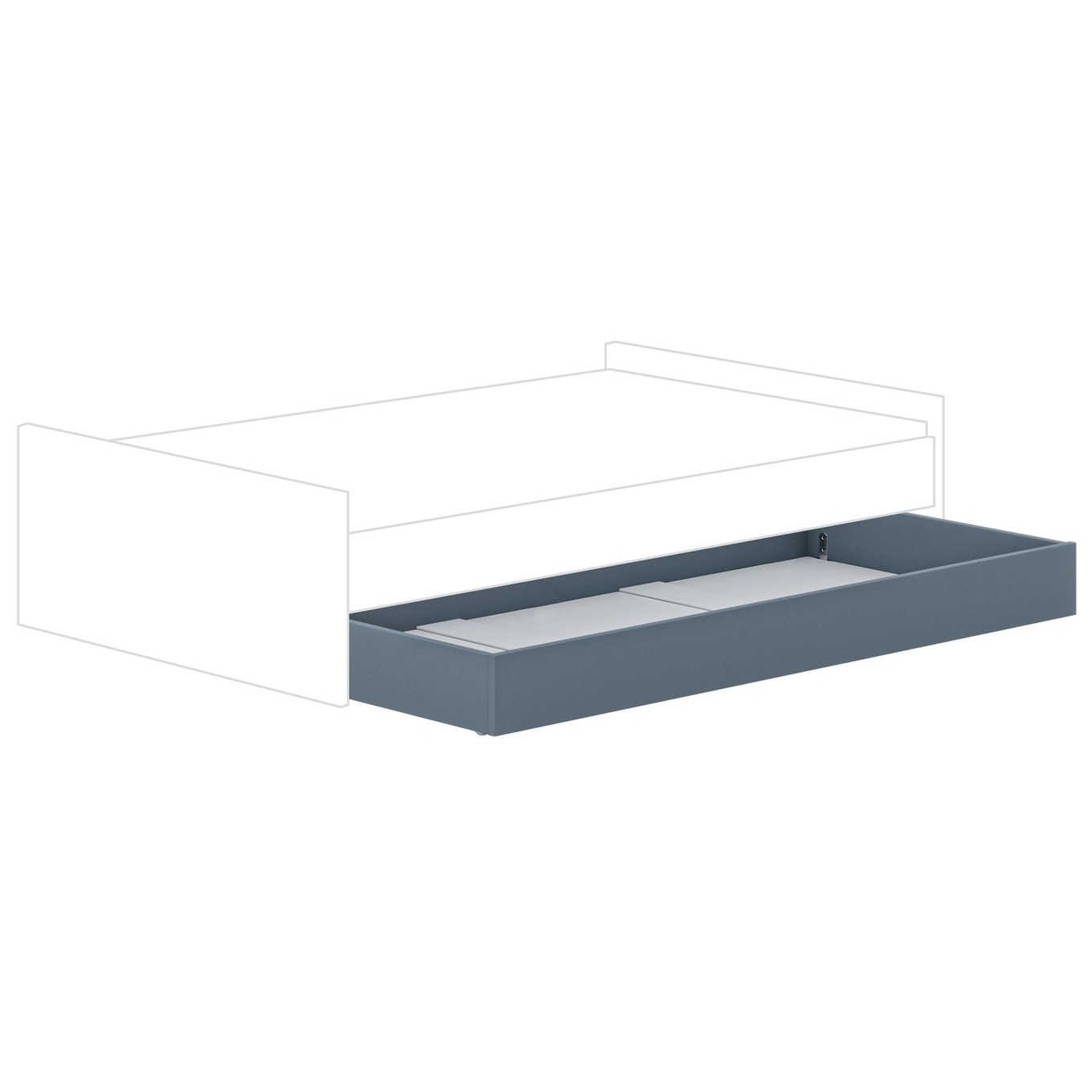 Ausziehkasten Little Flo Blau