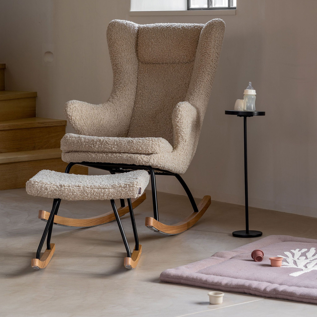 Hocker für Schaukelstuhl De Luxe Sheep #2