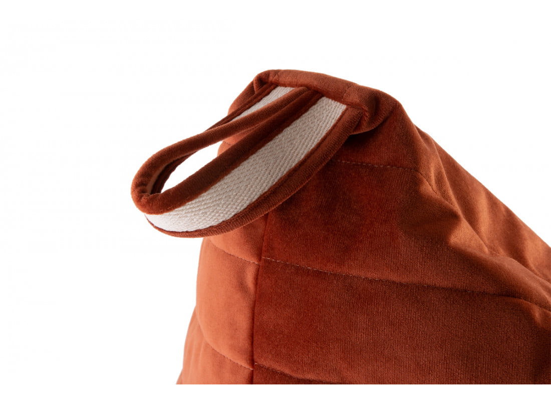 Sitzsack Essaouira Velvet Wild Braun 3