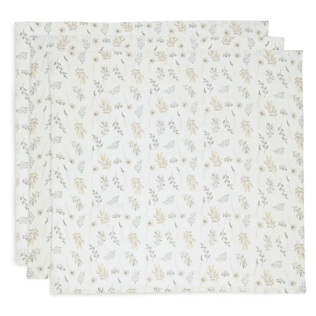 Spucktücher Wild Flowers 3er Set