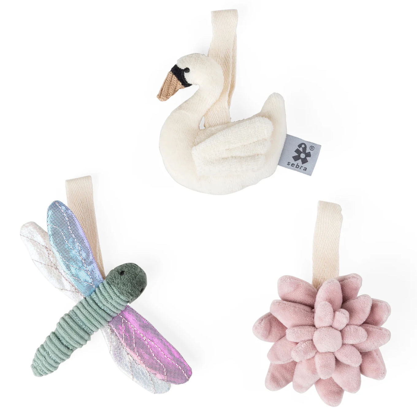 Aktivitätsspielzeug Powder Rose 3er Set