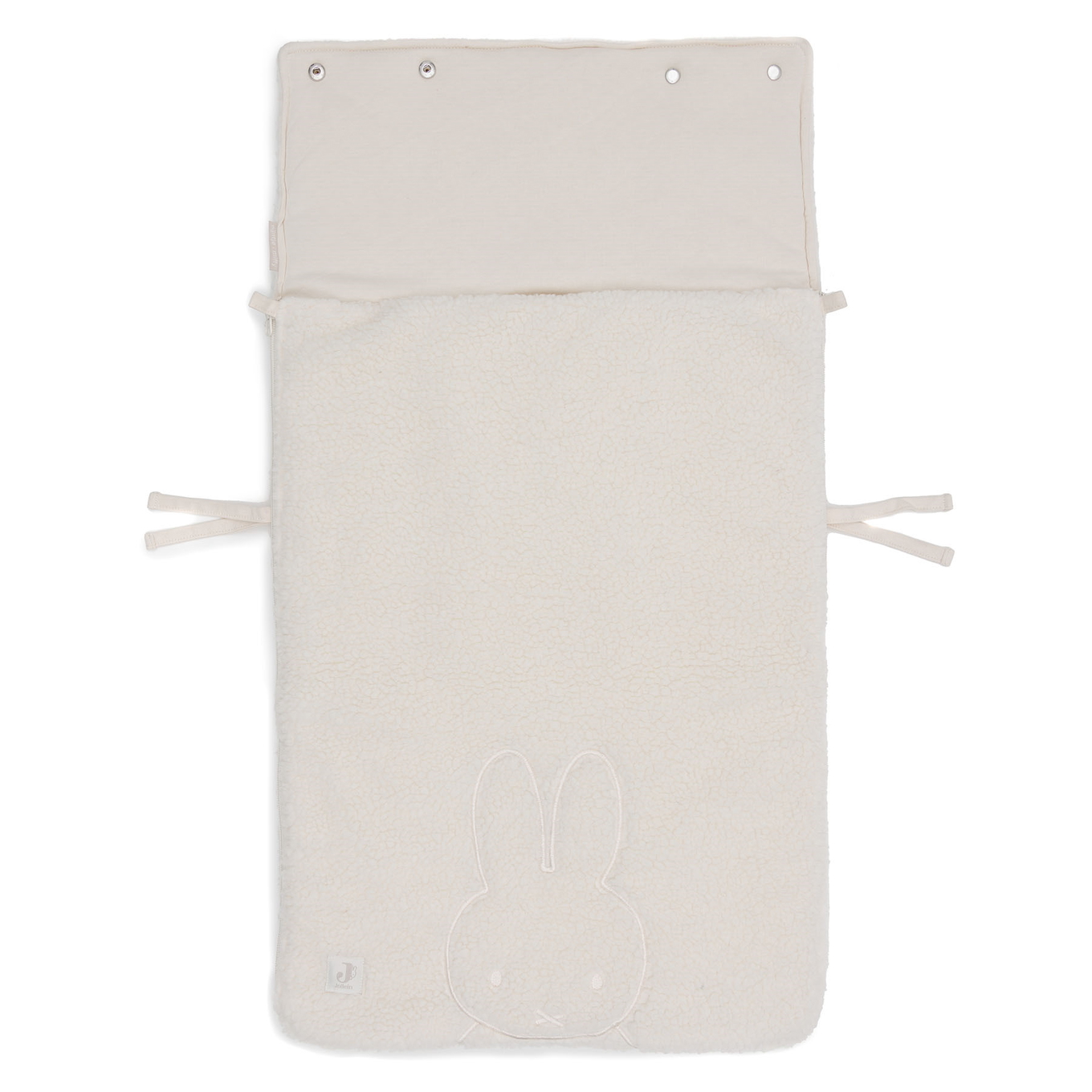 Fusssack für Babyschale Miffy Teddy Oatmeal