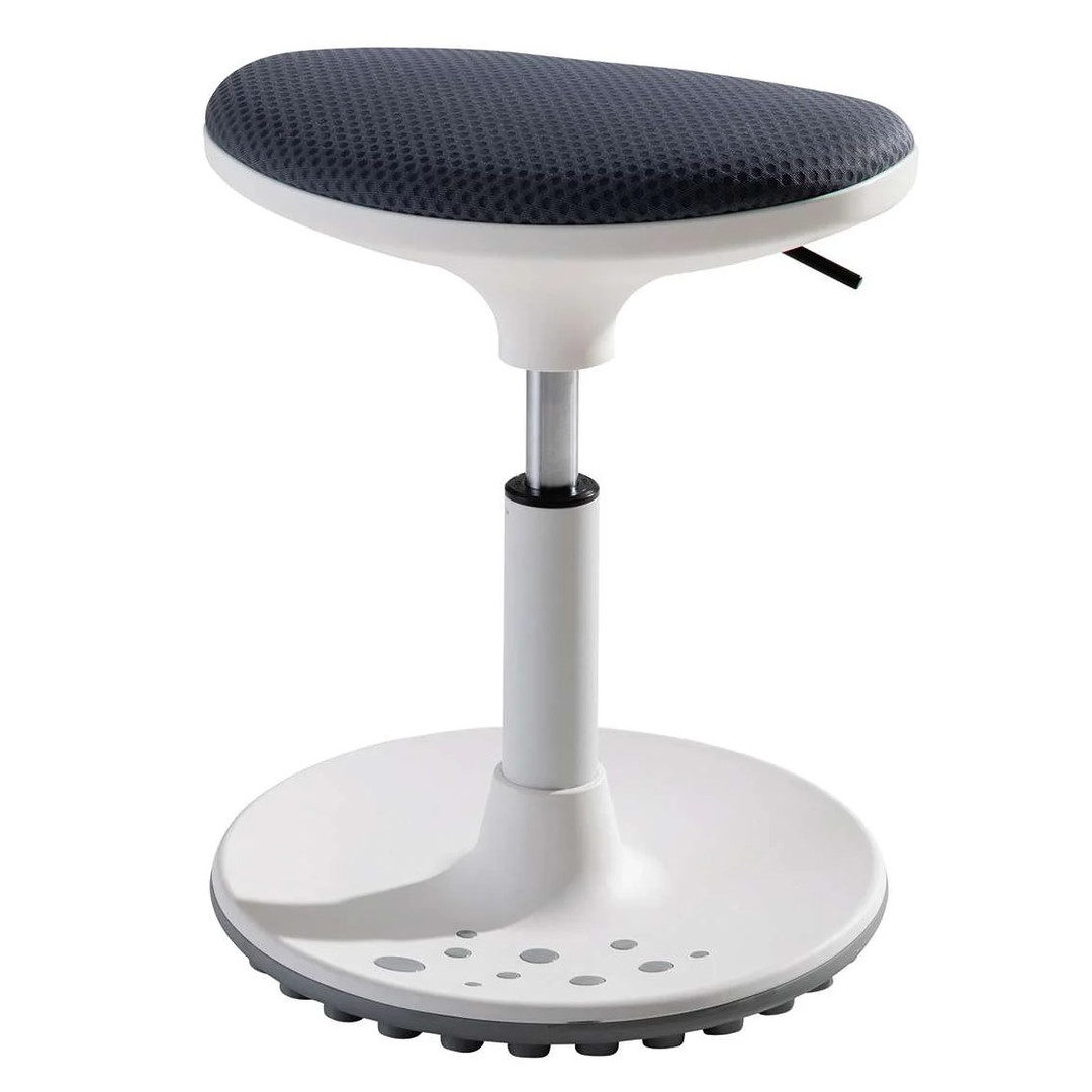 Drehstuhl Speedy Grau, Weiss