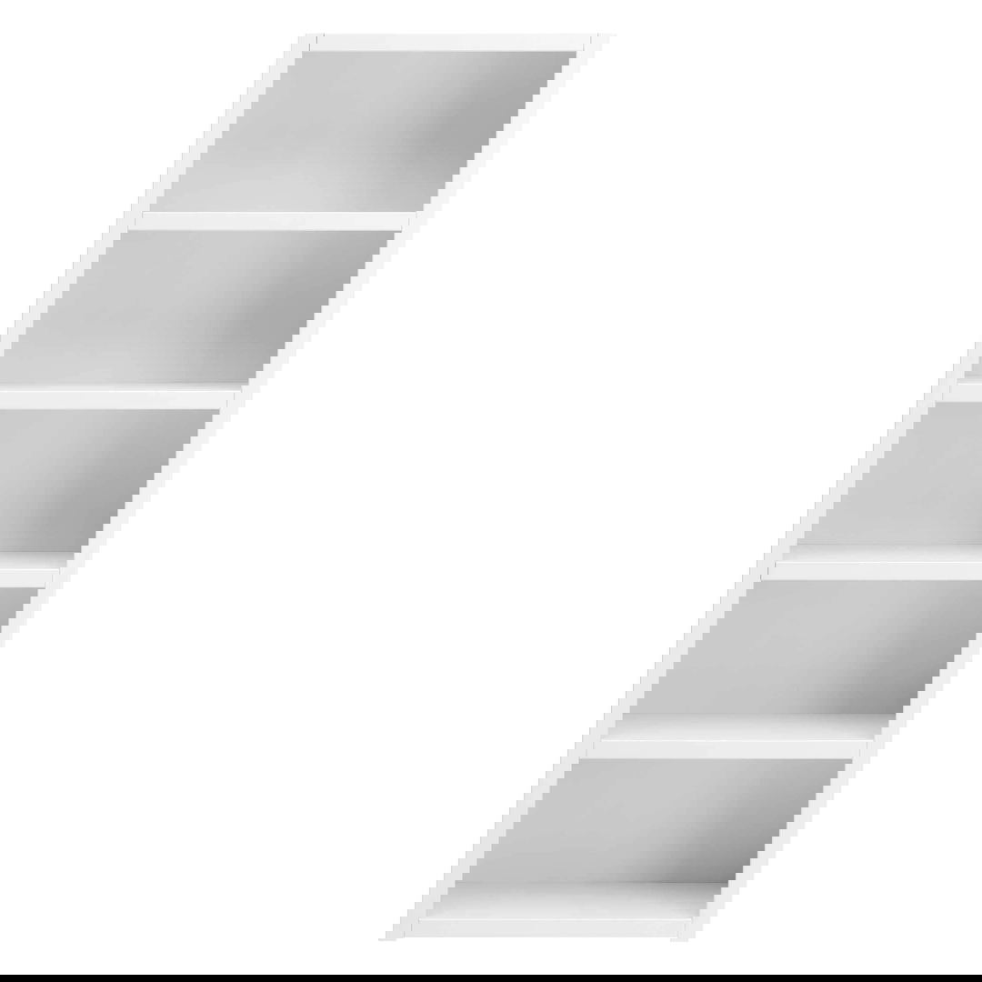 Regal 5 Fächer Weiss 1