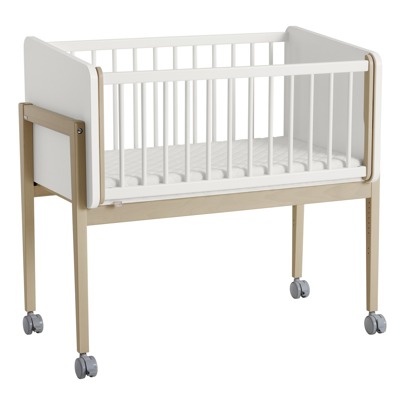 Beistellbett Little Cloud Weiss 8