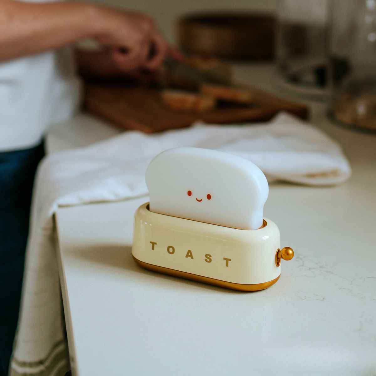 Lampe Toaster Gelb 3