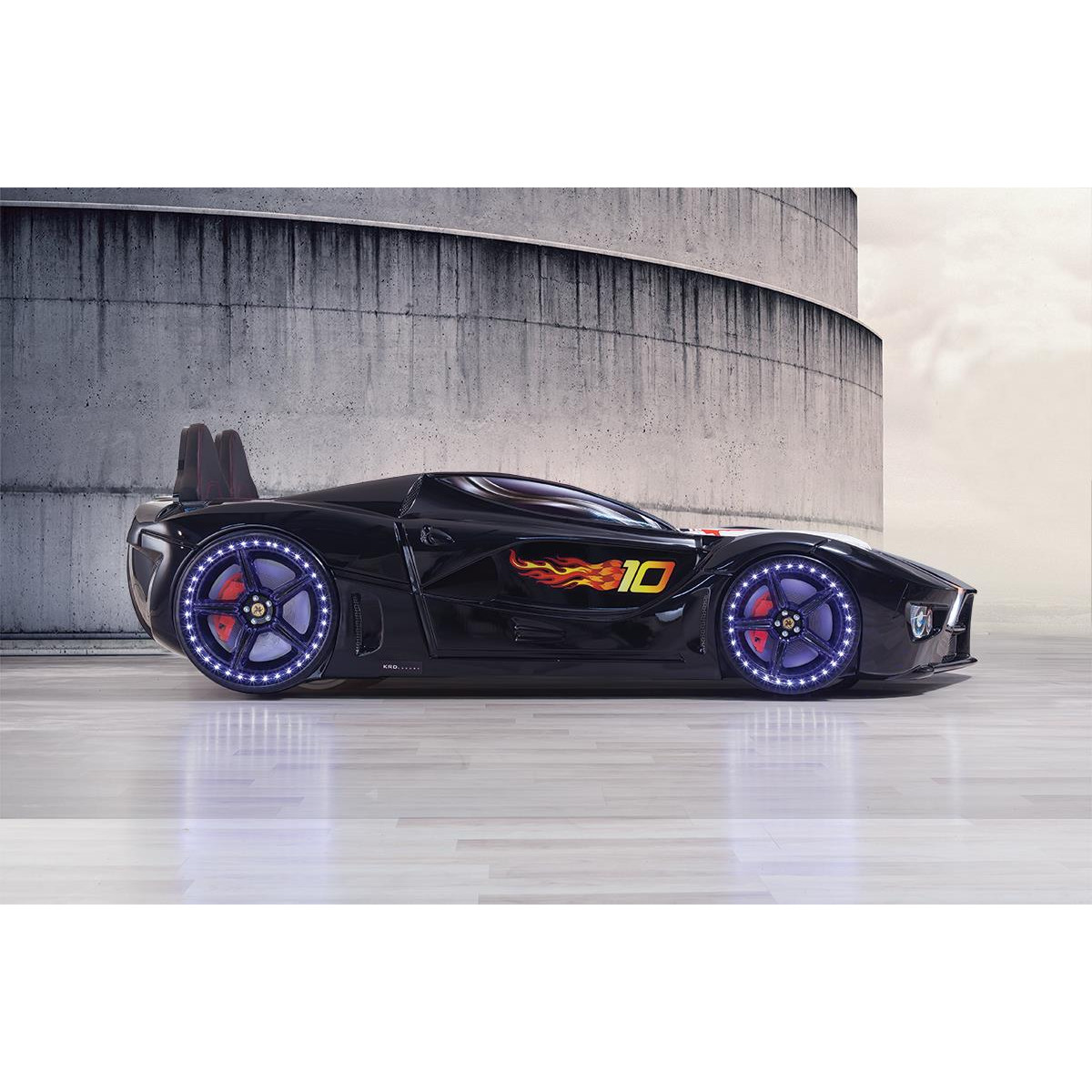 Autobett Turbo Schwarz 4