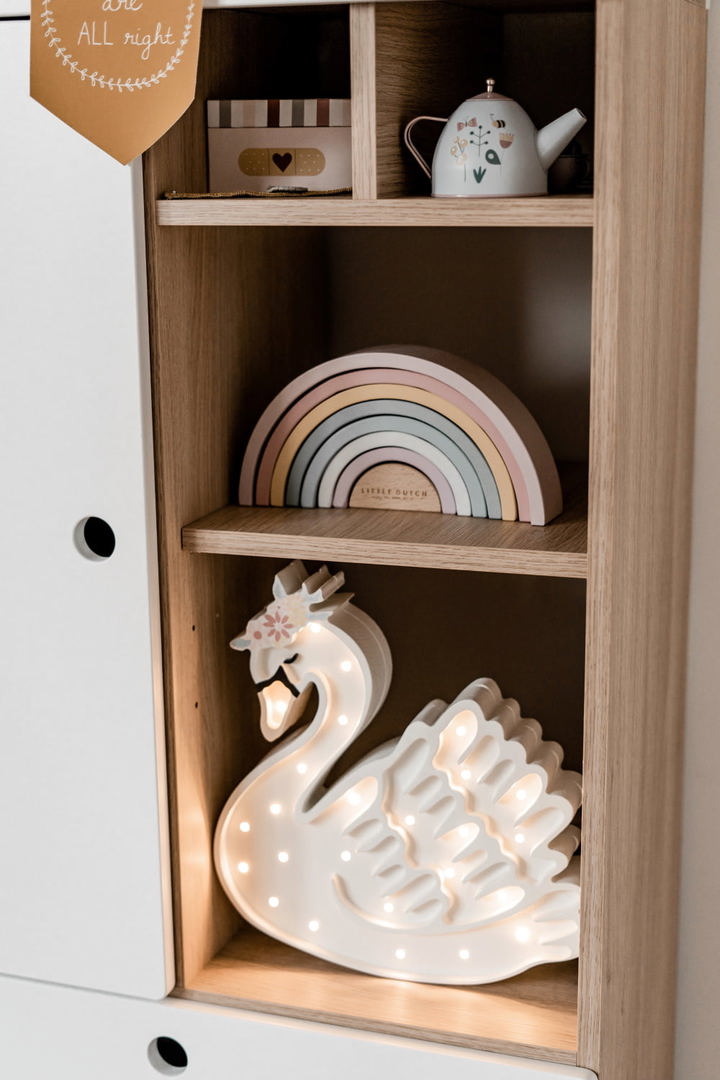 Nachtlampe Schwan 12