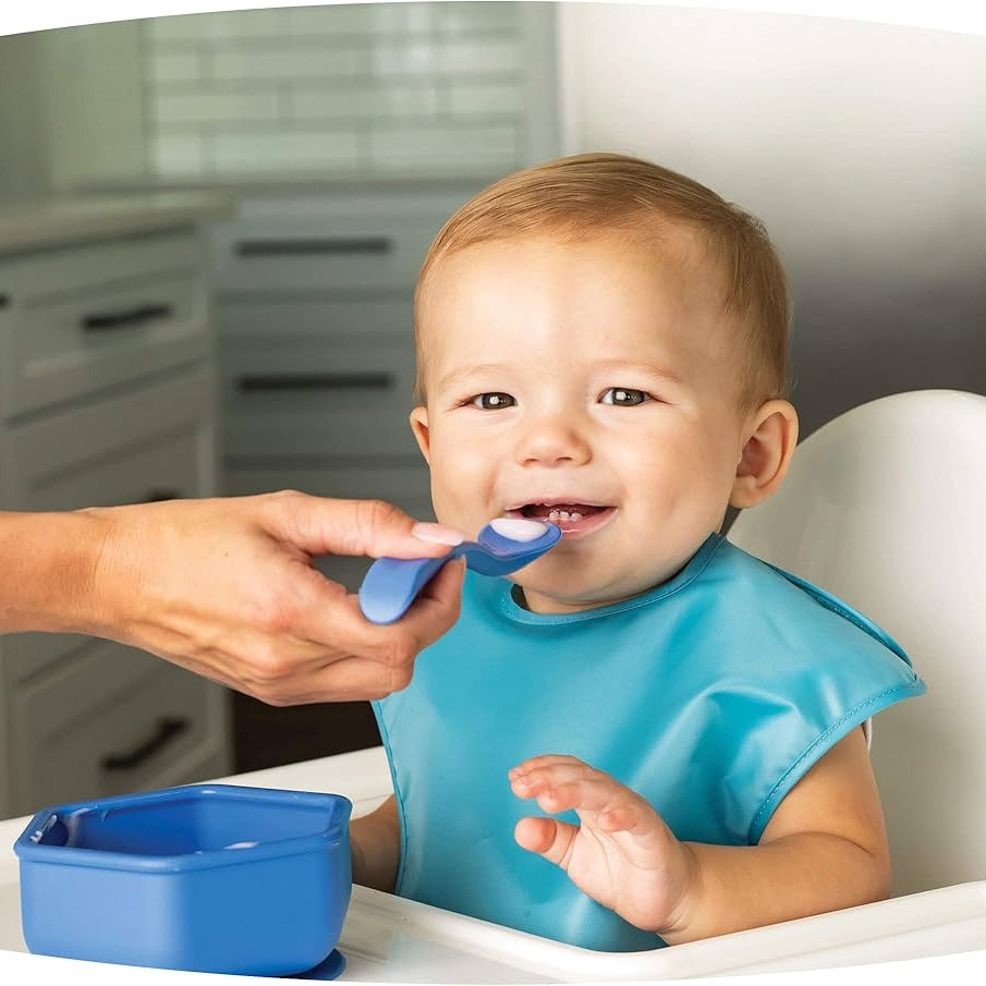 Silikonlöffel-Set Blau #2