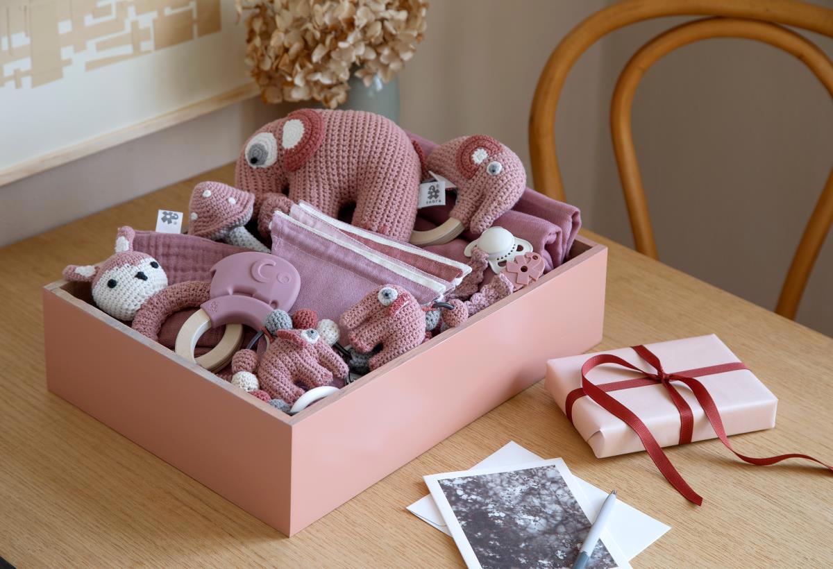 Häkel-Rassel Fanto Blüten Pink #2