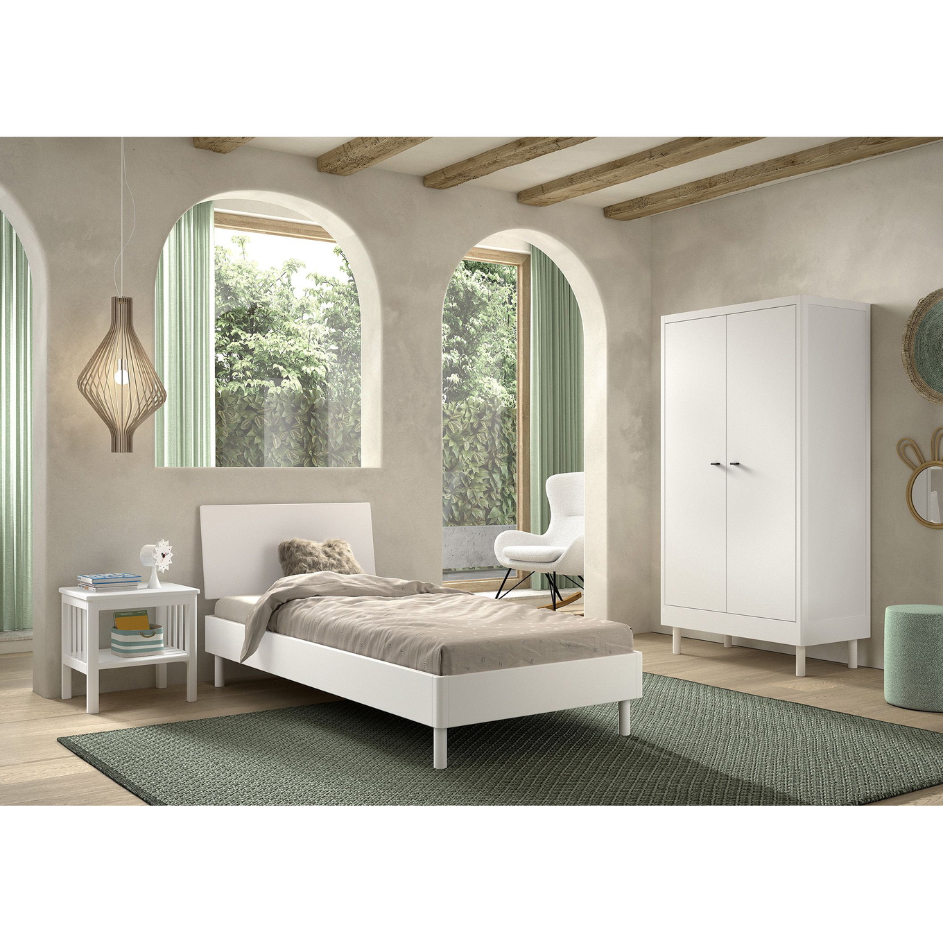 Kinderzimmer Forrest Buche 3-teilig Set #2