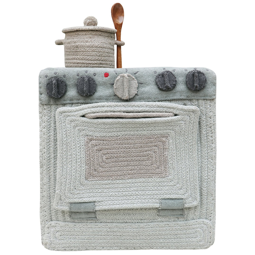 Spielküche aus Baumwolle