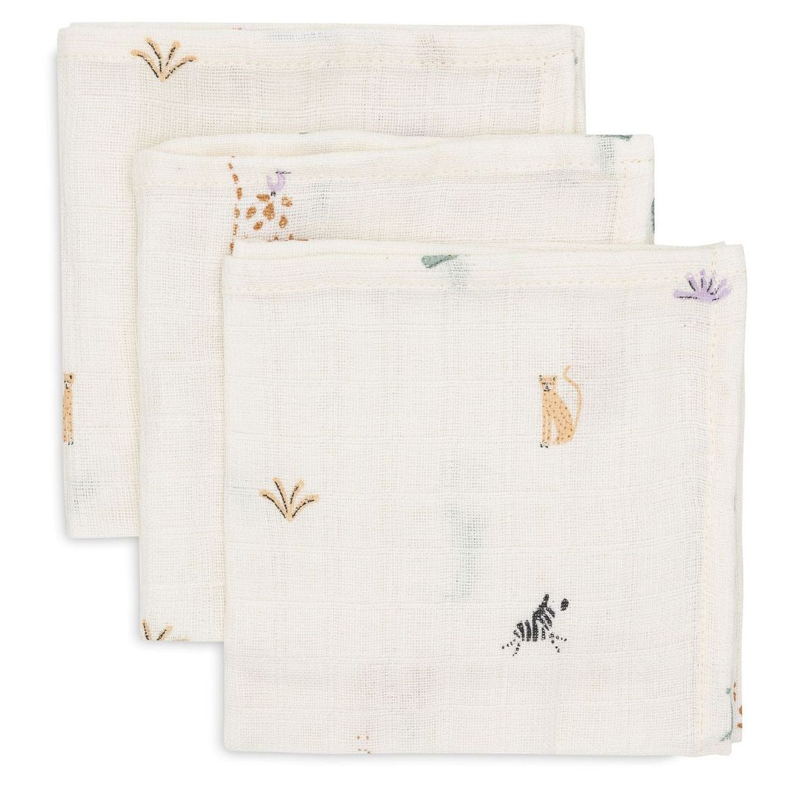 Spucktücher Jungle Jambo 3er Set Klein