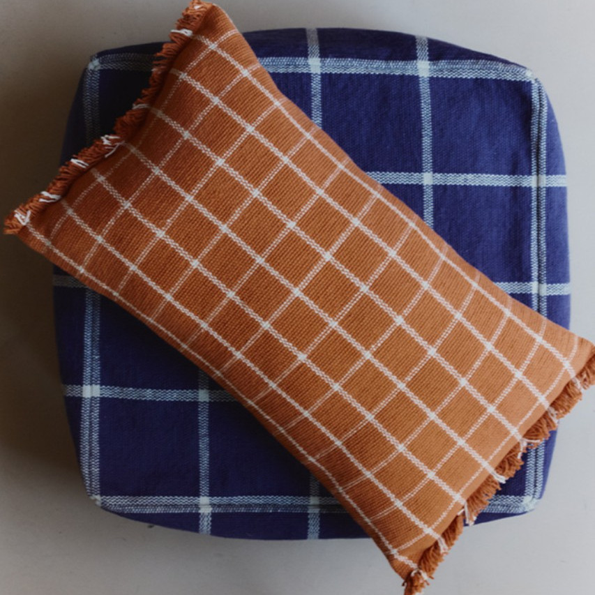 Dekokissen Geo Block Terracotta #2