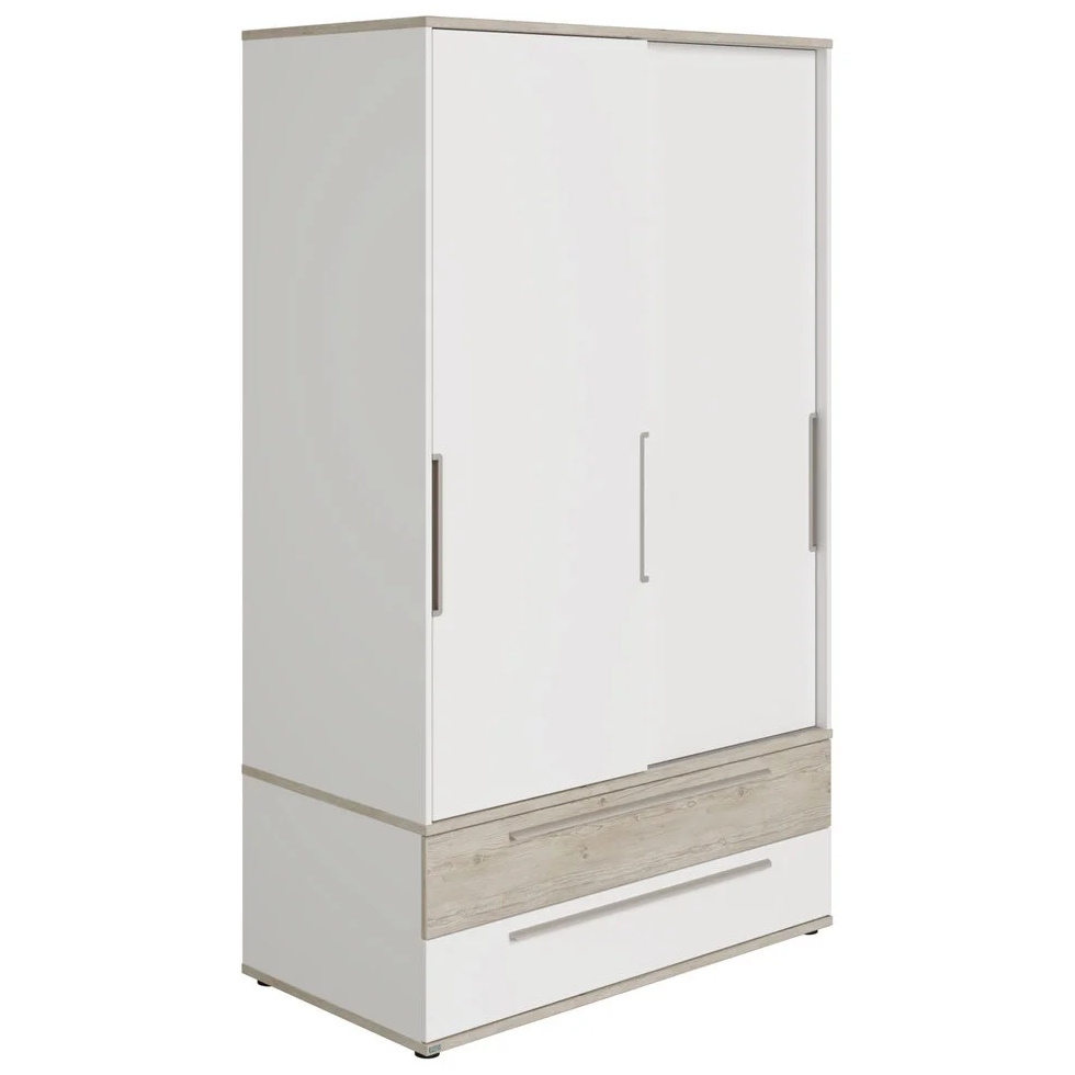 Kleiderschrank Carlo mit Schiebetüren Schmal