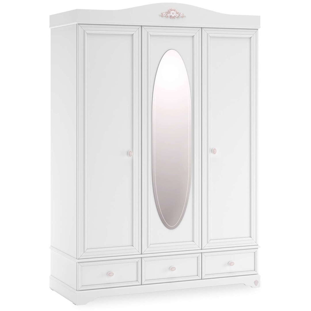 Kleiderschrank Rustik 3-türig