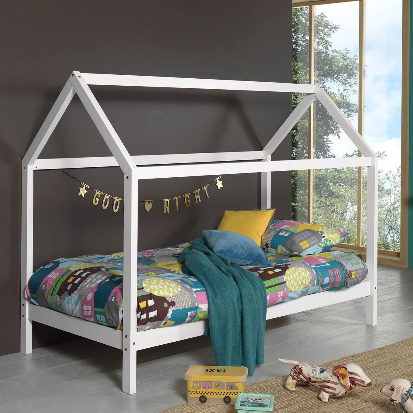 Hausbett Dallas 2 Weiss #2