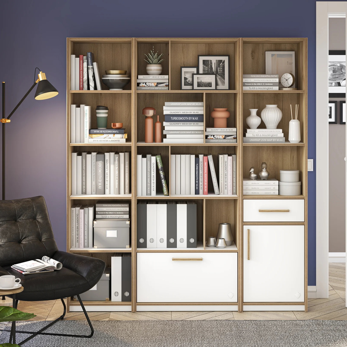 Bücherregal Modera 3