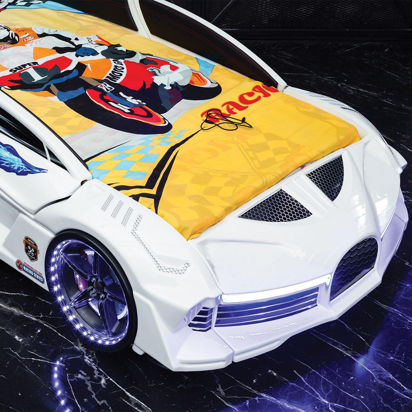 Autobett Speedster  Weiss 4