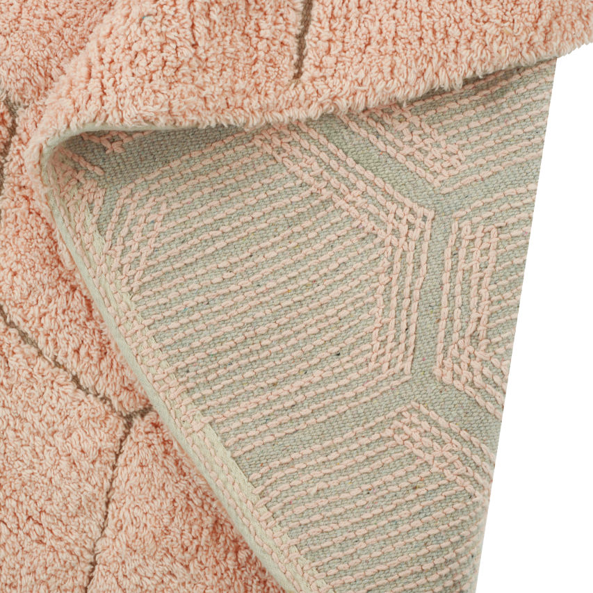 Teppich Honeycomb Rosa 4