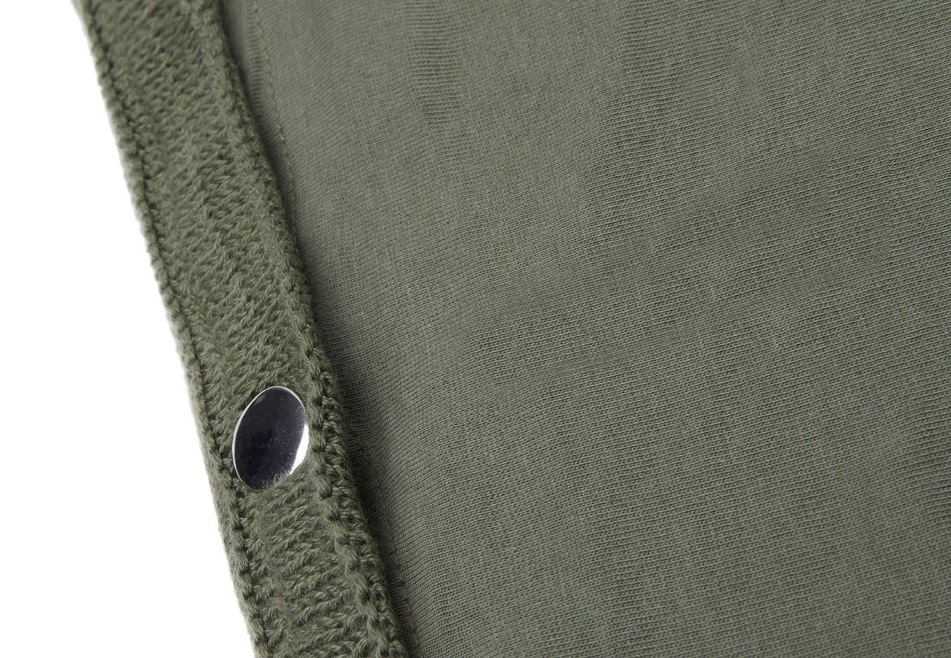 Wickelkissenbezug Strick Leaf Green 4