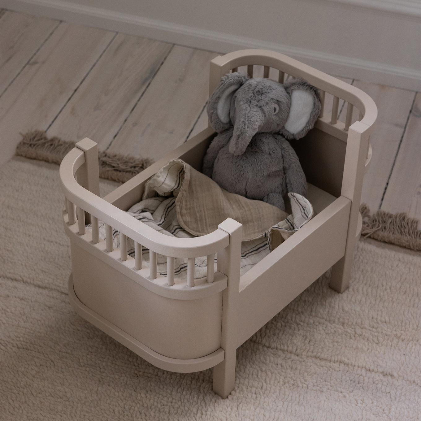 Sebra Puppenbett inkl. Matratze Birchbark Rose 4