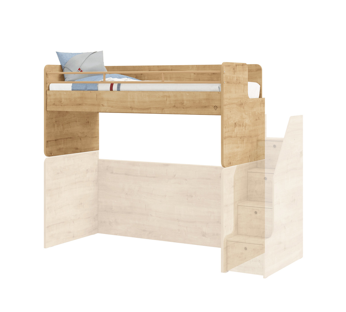 Bett Studio Oberteil Mocha 6