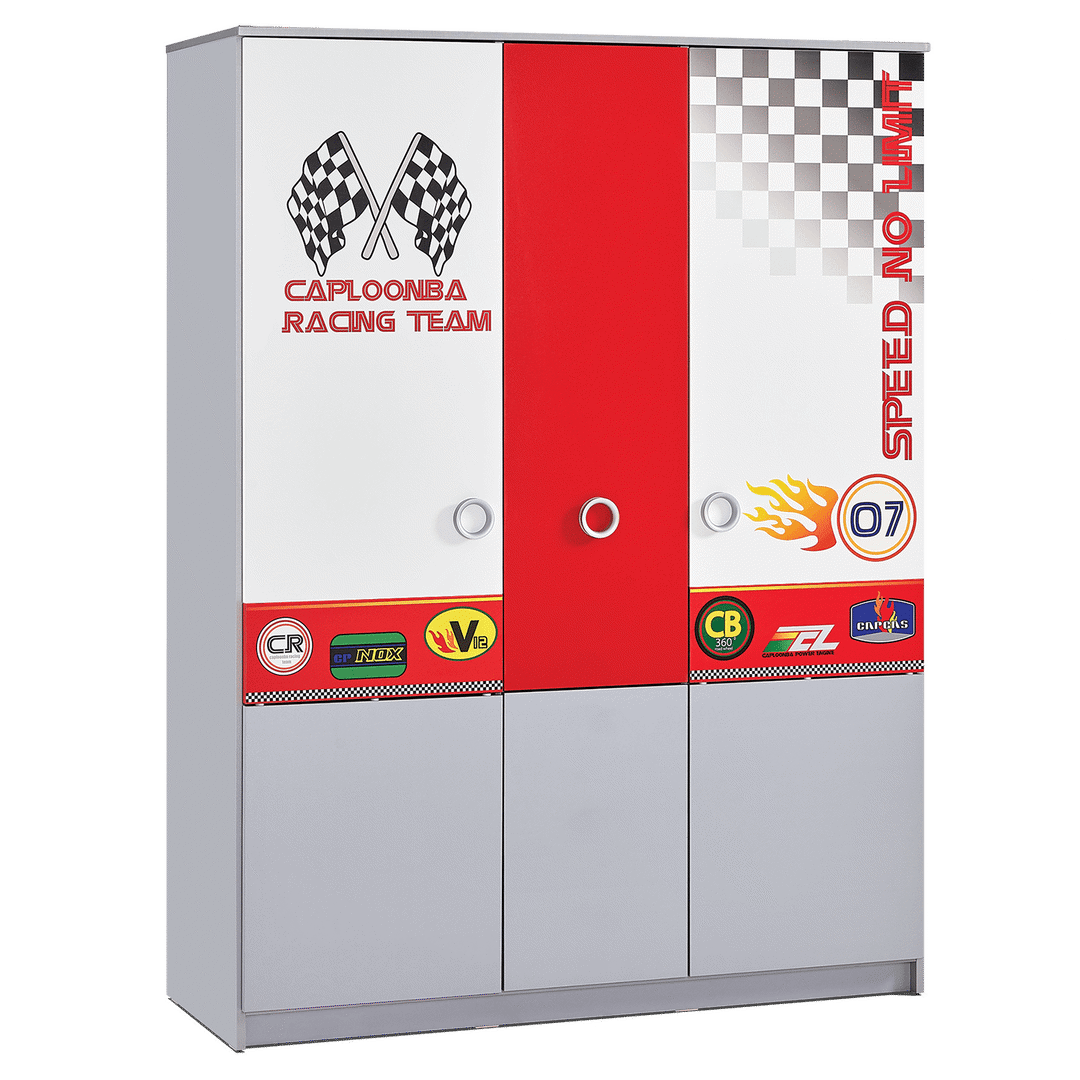 Kleiderschrank Turbo Cap 3-türig