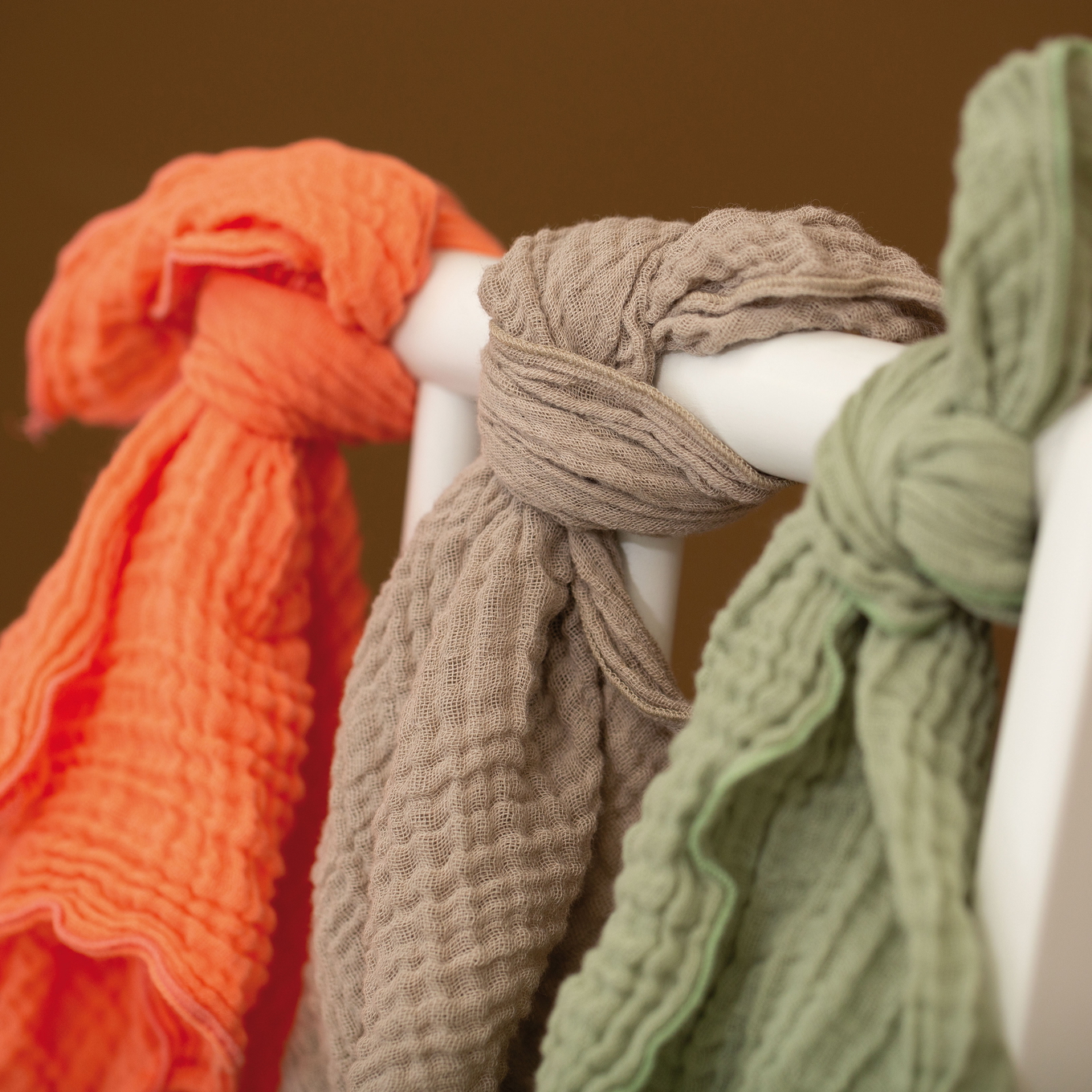 Gaze Spucktuch Uni Sand 3