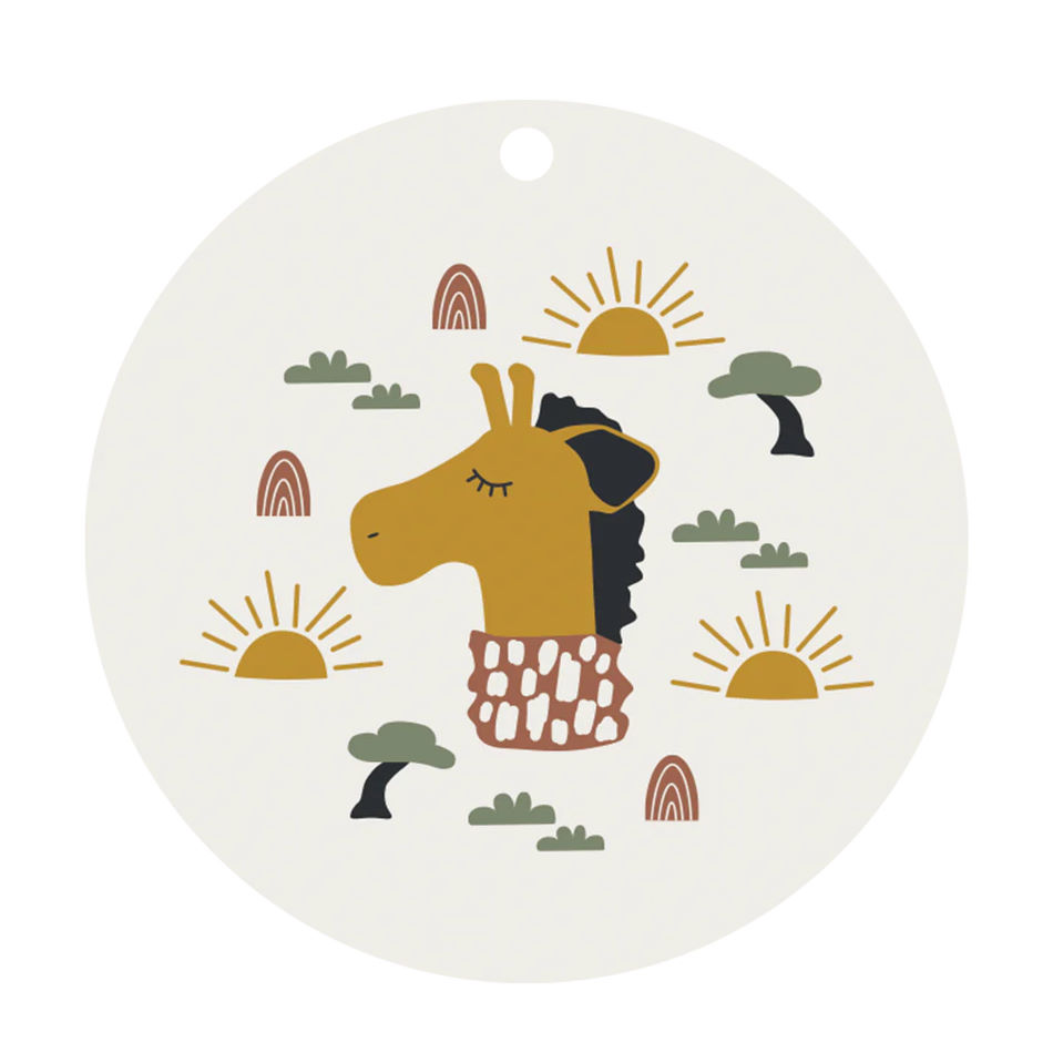 Silikonmatte Giraffe