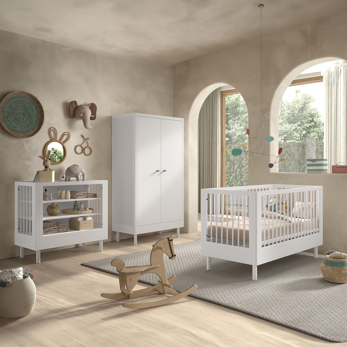 Babyzimmer Forrest 3-teilig Set B #2