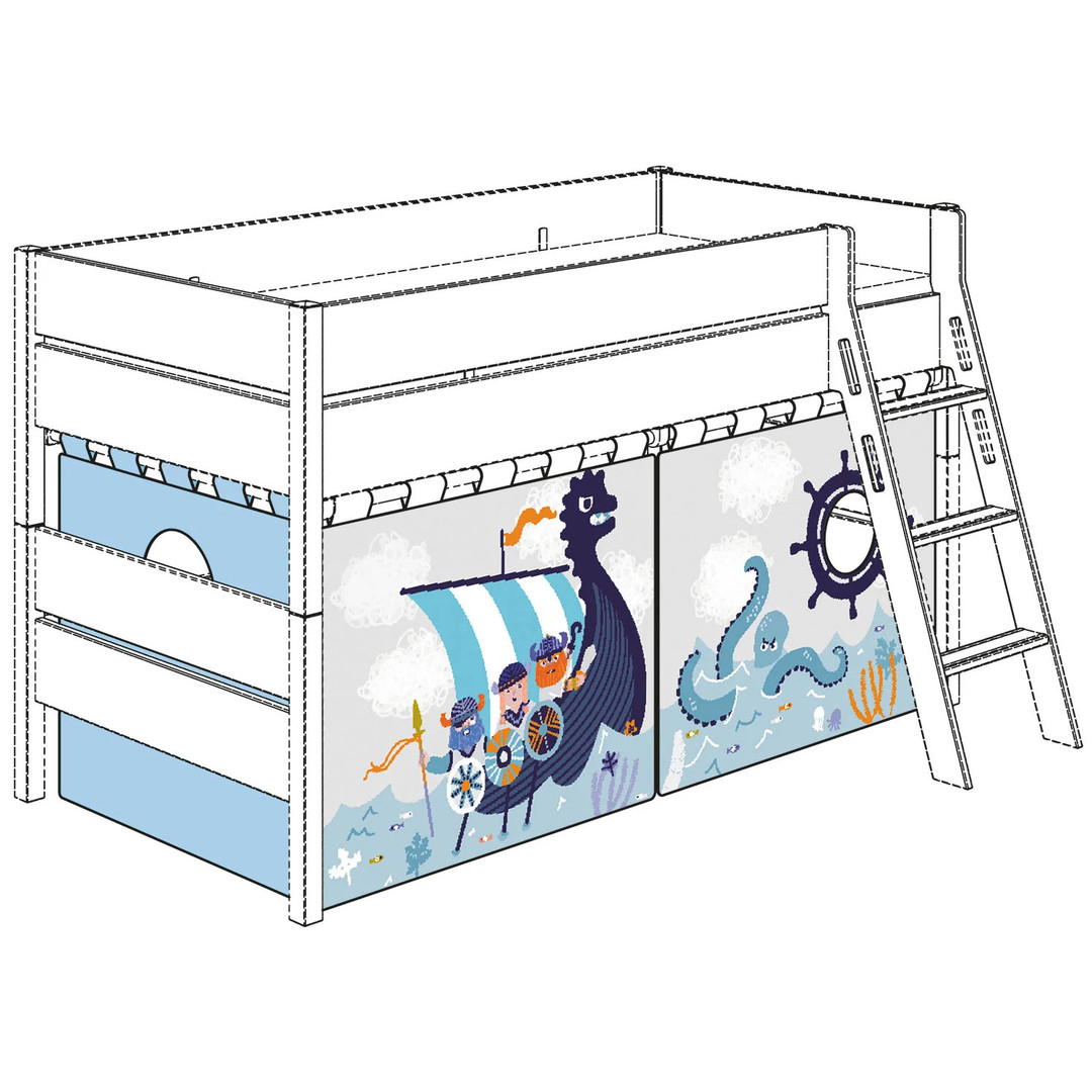 Spielvorhang Wikinger