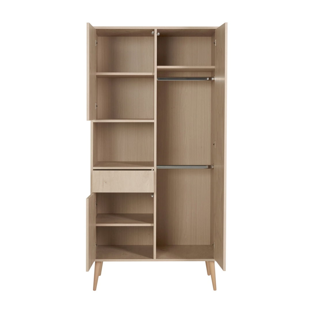 Kleiderschrank Cocoon Natural Oak, 2-türig 3