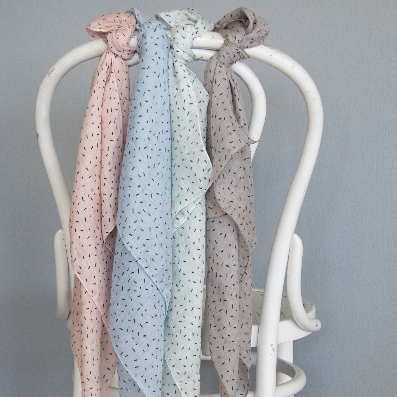 Gaze Spucktuch Rosa Slivers #2